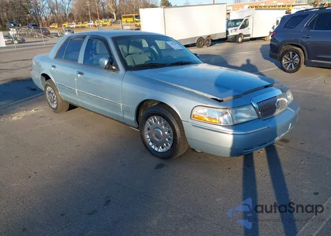 2004 Mercury Grand Marquis Gs from USA, damaged, VIN 2MEFM74WX4X621886